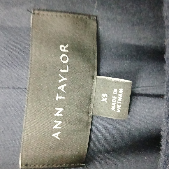 NWT Ann Taylor Elegant Blue Double-Breasted Women's Pea Coat XS - Picture 2 of 8